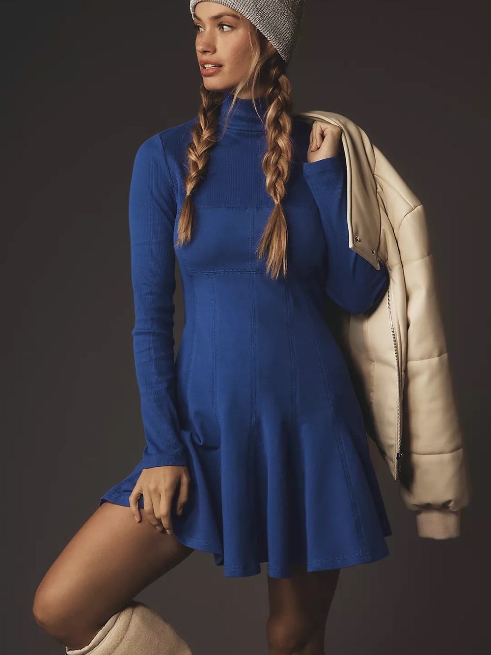 ANTHRO | DAILY PRACTICE Mini Swing Dress